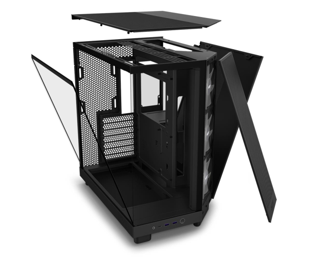 NZXT H6 FLOW RGB Black - 1204480 - zdjęcie 4